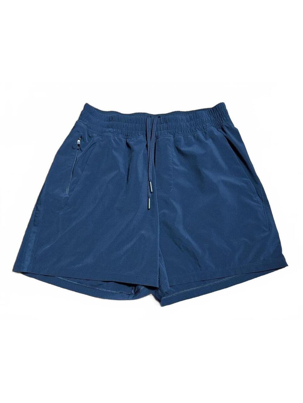 lululemon Pace Breaker 5" Linerless Shorts Mens S Navy LM7B86S Athletic Gorpcore